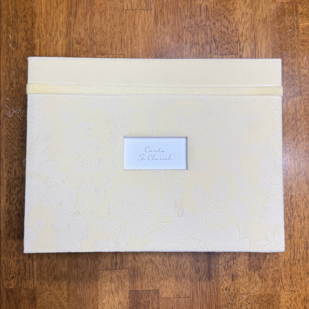 VTG Hallmark card keeper/memory storage box.